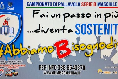 Con l'Olimpia Volley "Fai un passo in più..." per sostenere la Bimbulanza