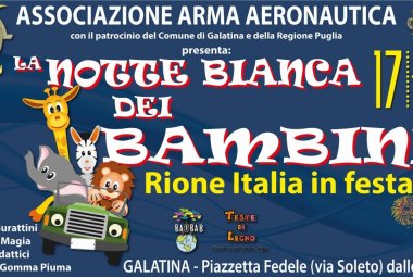 Al Rione Italia la notte bianca dei Bambini 