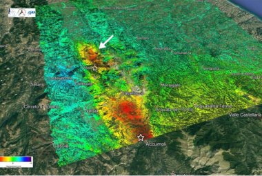 Rilevate le modificazioni del suolo dopo il terremoto del 26 ottobre